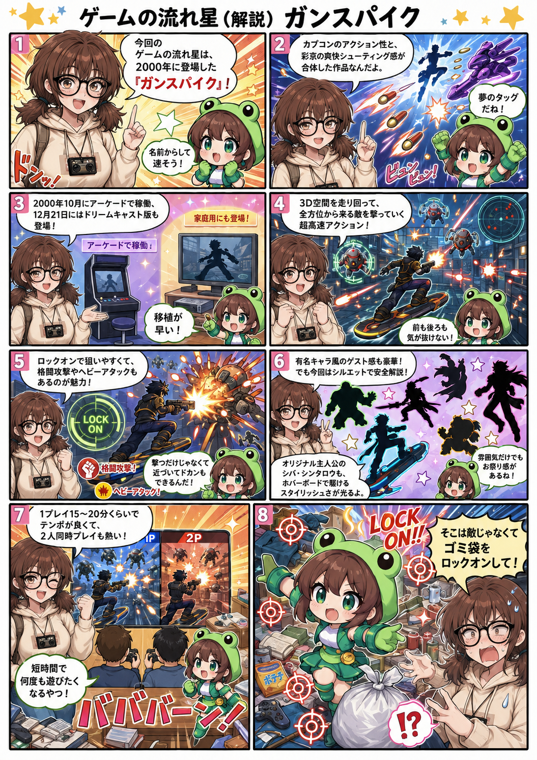 ai漫画:名作ガンスパイク